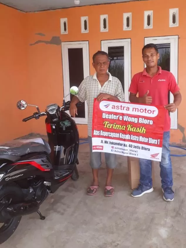 Testimoni pembelian unit motor Motor Honda Blora Webportal Marketing Sepeda Motor Indonesia
