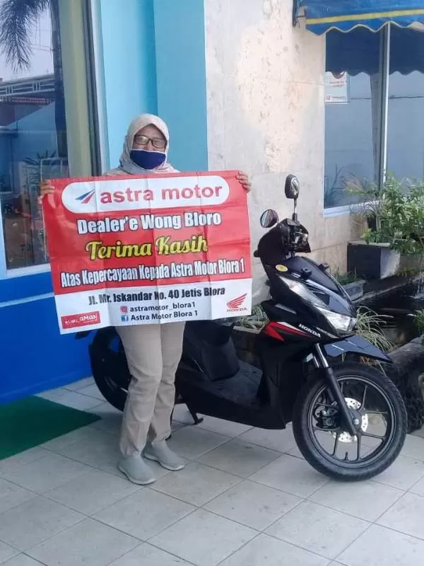 Testimoni pembelian unit motor Motor Honda Blora Webportal Marketing Sepeda Motor Indonesia