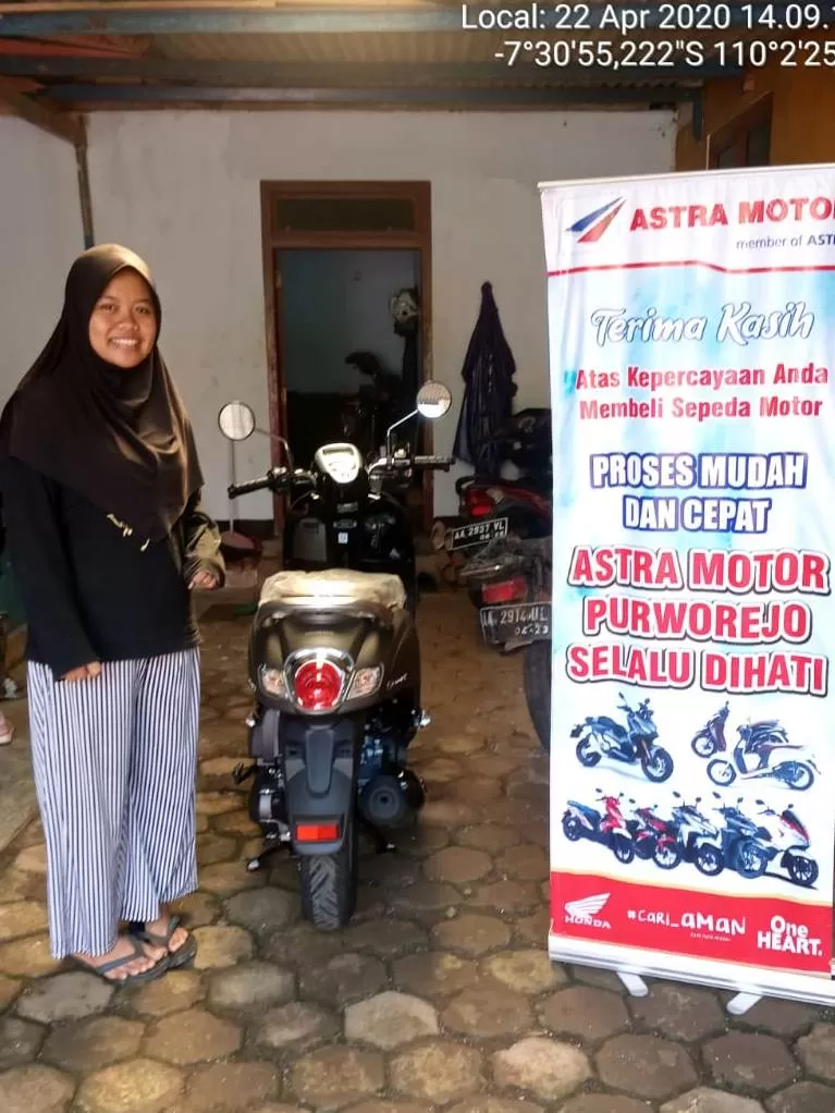 Testimoni pembelian unit motor Motor Honda Purworejo Webportal Marketing Sepeda Motor Indonesia