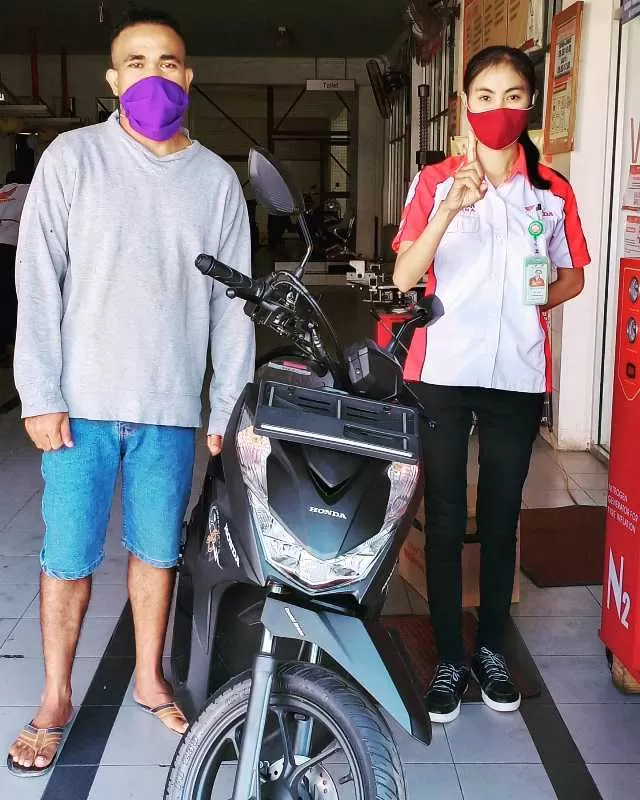 Testimoni pembelian unit motor Motor Honda Kupang Webportal Marketing Sepeda Motor Indonesia