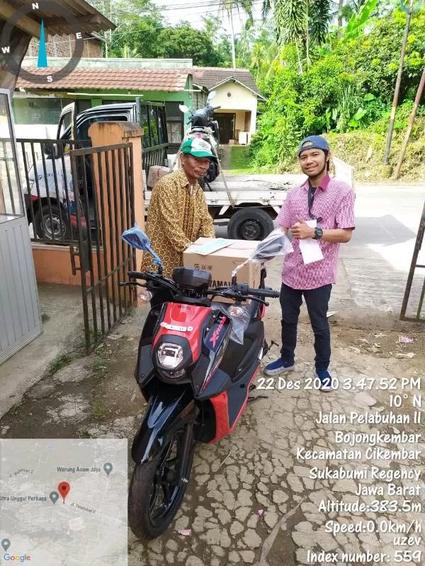 Testimoni pembelian unit motor Motor Yamaha Sukabumi Webportal Marketing Sepeda Motor Indonesia
