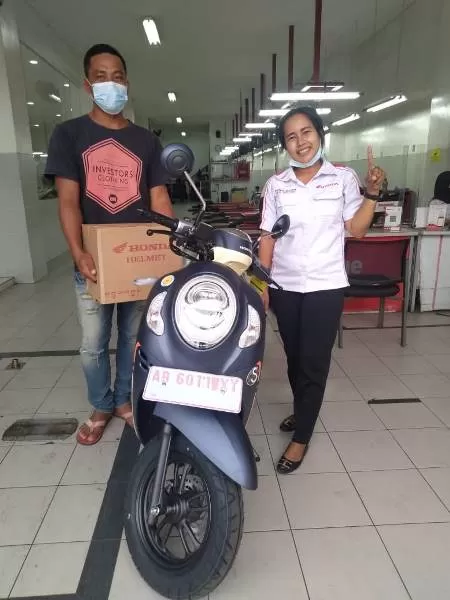 Testimoni pembelian unit motor Motor Honda Sleman Webportal Marketing Sepeda Motor Indonesia