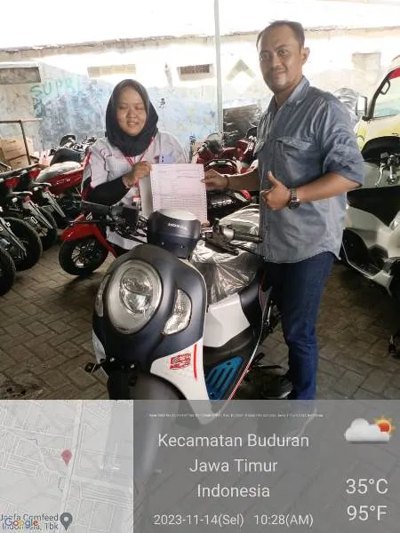 Testimoni pembelian unit motor Motor Honda Sidoarjo Webportal Marketing Sepeda Motor Indonesia