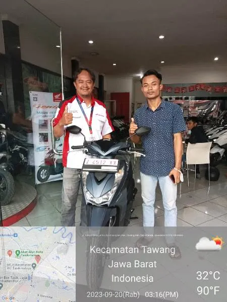 Testimoni pembelian unit motor Motor Honda Tasikmalaya Webportal Marketing Sepeda Motor Indonesia