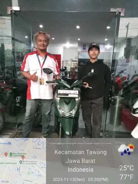 Testimoni pembelian unit motor Motor Honda Ciamis Webportal Marketing Sepeda Motor Indonesia